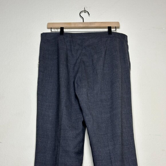 Hugo Boss PantDesigner Trousers Women 10 Prep Office Slacks Zip Wool Tailored - Picture 3 of 15